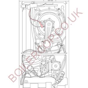 5114749 - BAXI - Duo-tec - Duo-tec 28 HE - Flame Sensing Cable
